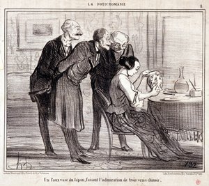 Caricature sur les collectionneurs d