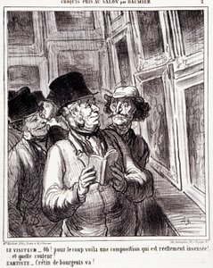 Caricature sur les amateurs d