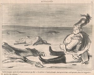 Cavales cosaques mortes de soif ... - Honoré Daumier