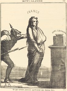 Ce que certains journaux appelleraient... - Honoré Daumier