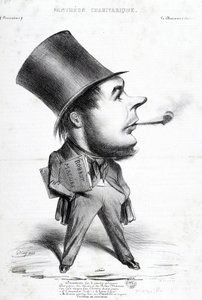 Panthéon charivarique (caricature) - Honoré Daumier