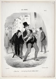 Viens, chérie... - Honoré Daumier