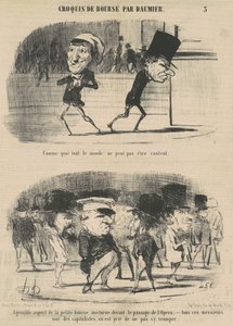 Comme quoi tout le monde ne peut ... - Honoré Daumier