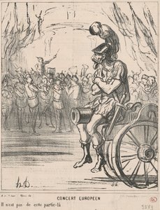 Concert européen - Honoré Daumier