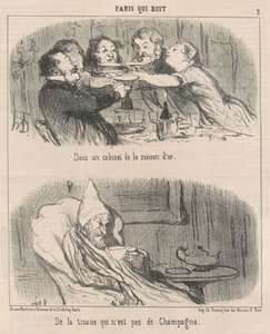 Dans un cabinet de la maison d