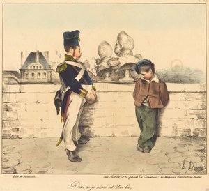 Dieu ai-je aimé cet être-là - Honoré Daumier