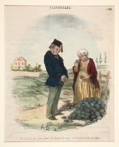 Dire pourtant que j - Honoré Daumier