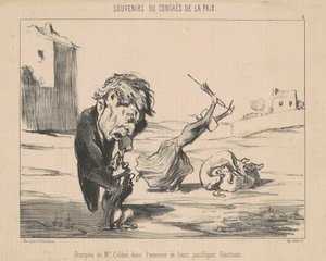 Disciples de M. Cobden - Honoré Daumier