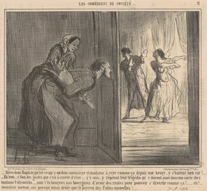 Dites donc Baptiste... - Honoré Daumier
