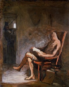 Don Quichotte lisant - Honoré Daumier