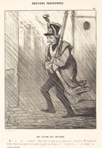 Émotions Parisiennes: Une Victime des Factions - Honoré Daumier