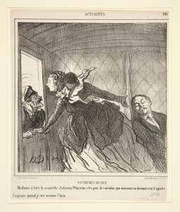 En chemin de fer: Madame a tiré la sonnette d