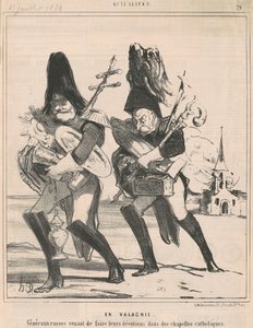 En Valachie - Honoré Daumier