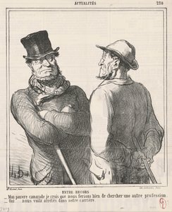 Entre recors - Honoré Daumier