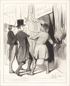 Entrez Messieurs... voici de magnifiques... - Honoré Daumier