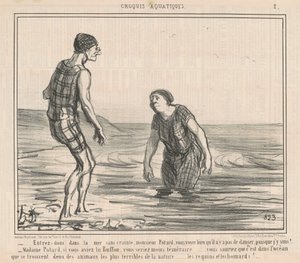 Entrez donc dans la mer sans crainte ...