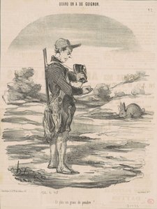 Et plus un grain de poudre! ... - Honoré Daumier