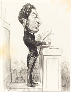 Eugène Rouher - Honoré Daumier