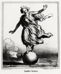 Équilibre européen. Illustration d