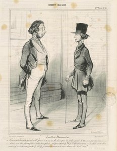 Excellent placement - Honoré Daumier