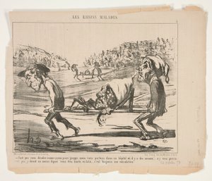Faut pas vous désoler comme ça, ma pauv - Honoré Daumier