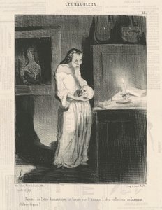 Femme de lettre humanitaire se livrant sur l