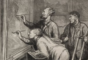 Dernière touche - Honoré Daumier