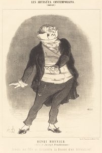 Henri Monnier (Rôle de Joseph Prudhomme)