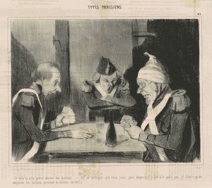 Je suis le plus grand ennemi des factions - Honoré Daumier