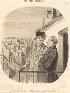 Je suis logé un peu haut... mais... je jouis d