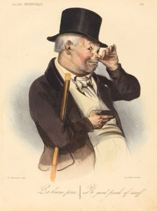 La bonne prise - Honoré Daumier