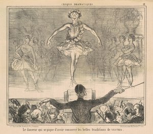 La danseur qui se pique d