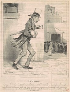 La fourmi - Honoré Daumier