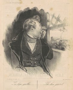 La loge grillée - Honoré Daumier