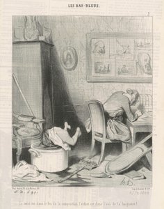 La mère dans le feu de la composition, l