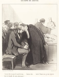 Laissez dire un peu de mal de vous... - Honoré Daumier