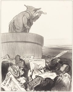 Le Constitutionnel contemplant l