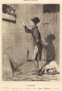 Le Maraudeur - Honoré Daumier