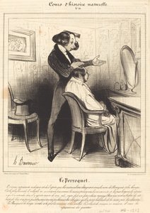 Le Perroquet - Honoré Daumier