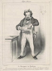 Le Perruquier du Faubourg - Honoré Daumier