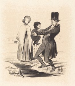 Le Puits de Grenelle - Honoré Daumier