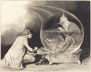 Le Rajeunissement du Constitutionnel - Honoré Daumier