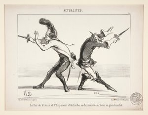 Le Roi de Prusse et l - Honoré Daumier