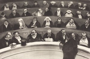 Le Ventre Législatif par Honoré Daumier, 1834