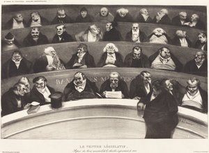 Le Ventre Législatif - Honoré Daumier