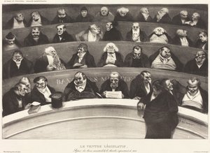 Le Ventre Législatif - Honoré Daumier