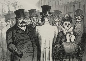 Le boulevard des Italiens - Honoré Daumier