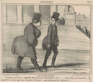 Les boursicotières voyons, ma chère - Honoré Daumier