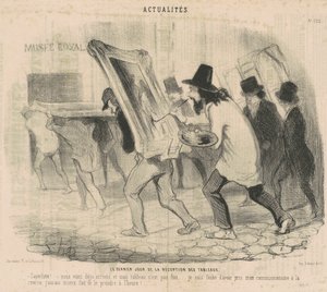 Le dernier jour de la réception des tableaux. Saperlotte... Nous voici déjà arrivés et mon tableau n