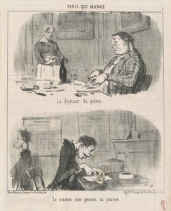 Le déjeuner du patron le sixième clerc...
